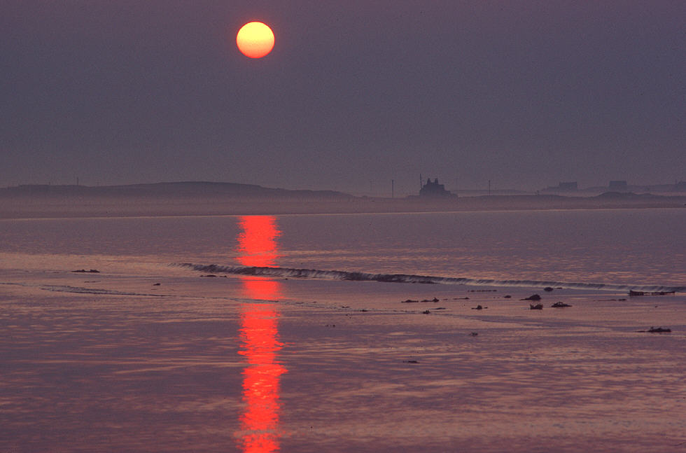 Sunrise over Gott Bay