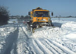 Snow at Shilton in 1985