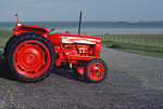 Old tractor by the Lodge Hotel